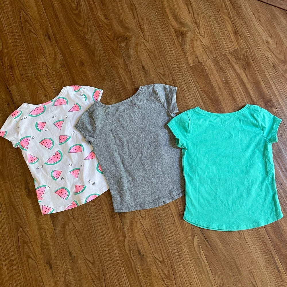 SOLD! JUMPING BEANS TODDLER GIRL T-SHIRTS X 3 - Picture 8 of 8